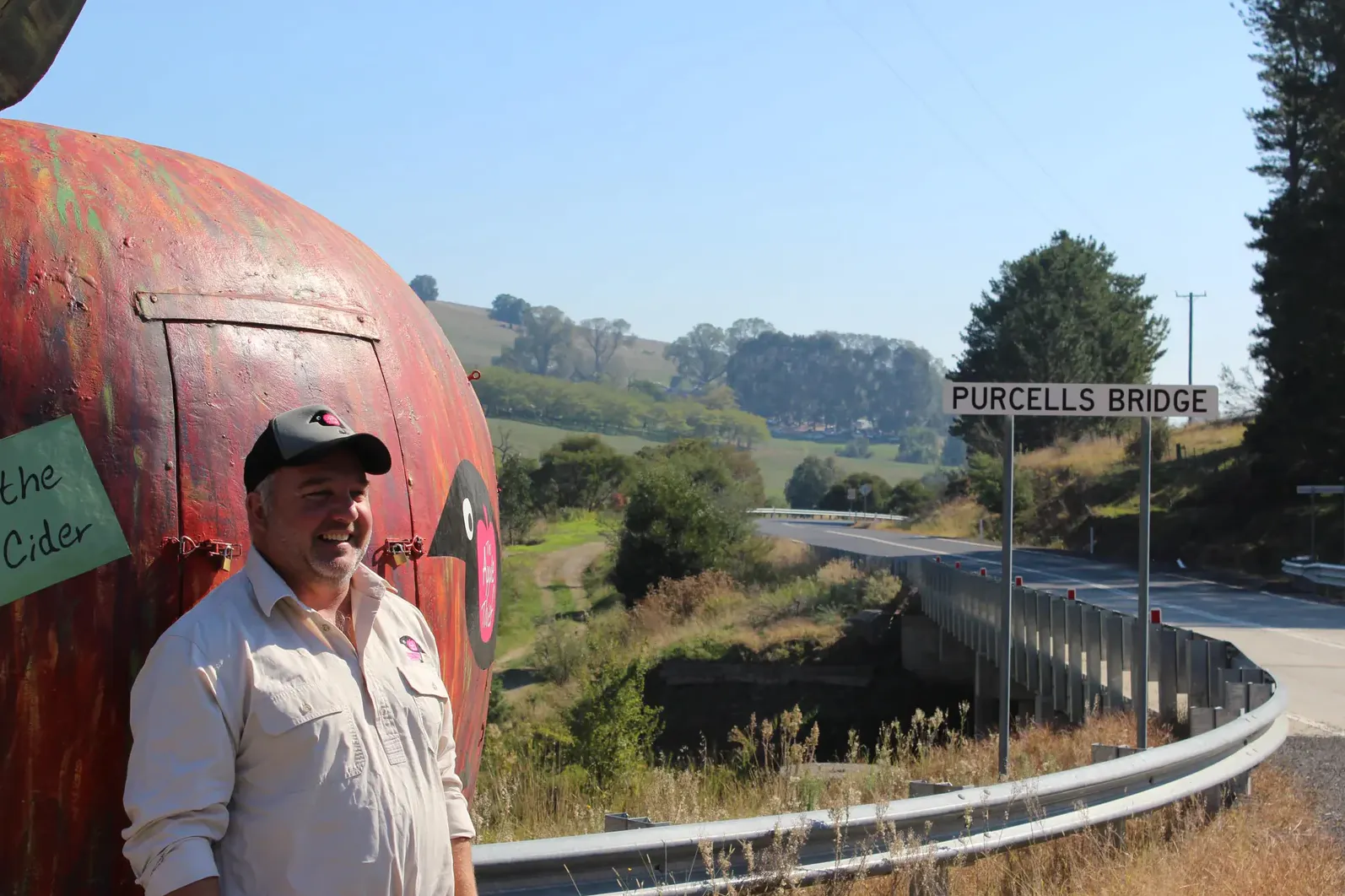 Apple Thief Cider House | Elderly women at a stall selling goods