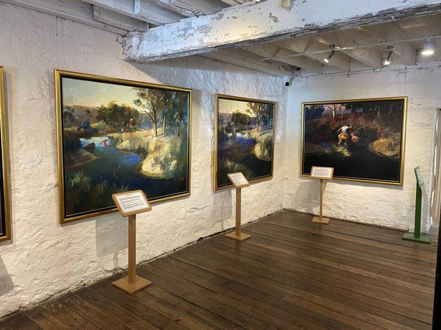 Death of Thunderbolt Painting | Uralla Historical Society